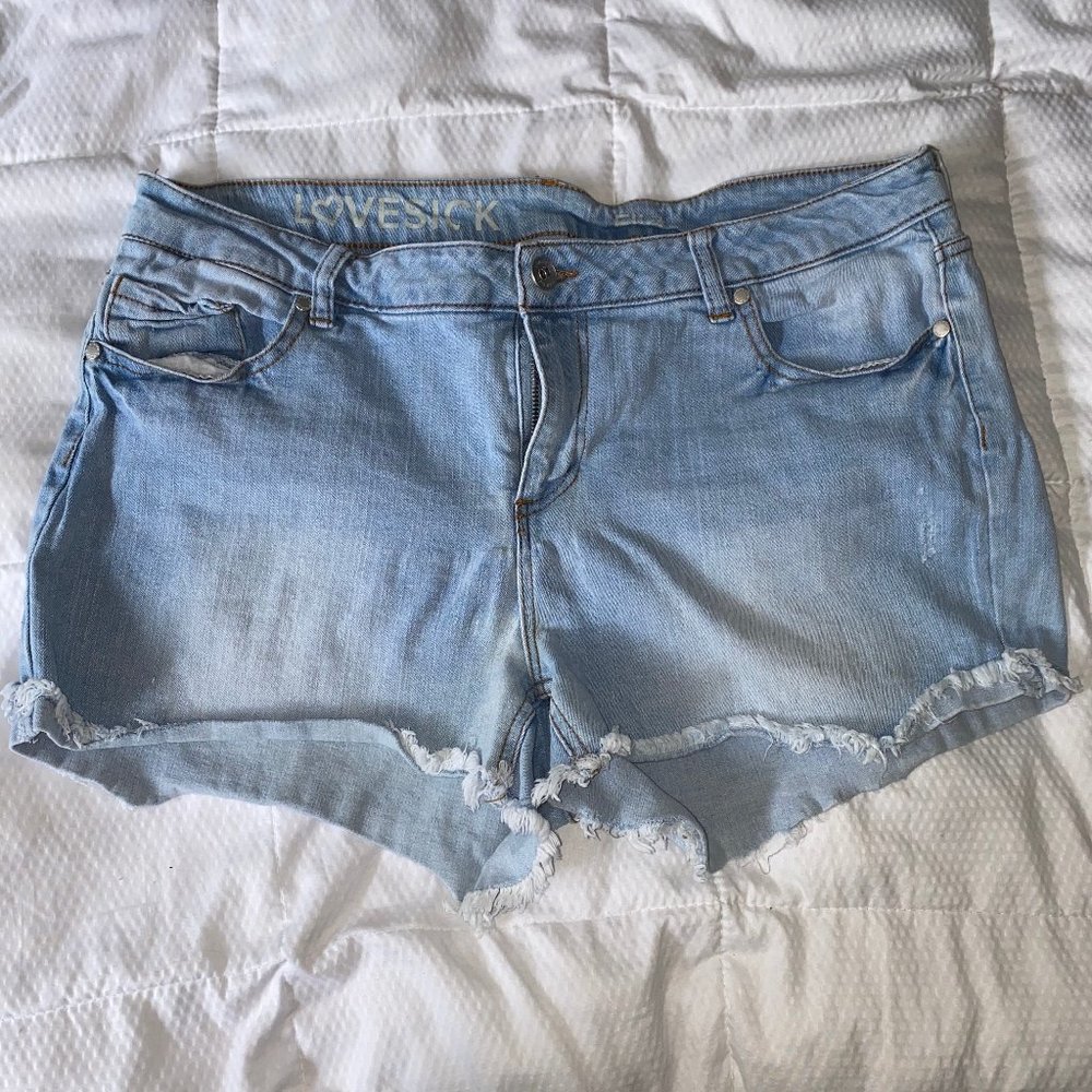 Lovesick | Cutoff Jean Shorts (Size 20)